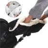 2pair Universal Winter Warm Stroller Gloves Wind and Waterproof Newborn Baby Push Chair Glove Accessories(Black) view 2