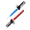 CHINEYDY Twin Crossed Dual-Blade Light Sword, Red and Blue, Retractable Swing-to-Extend Blade, 2-in-1 Reversible Hilt, Cosplay Prop view 1
