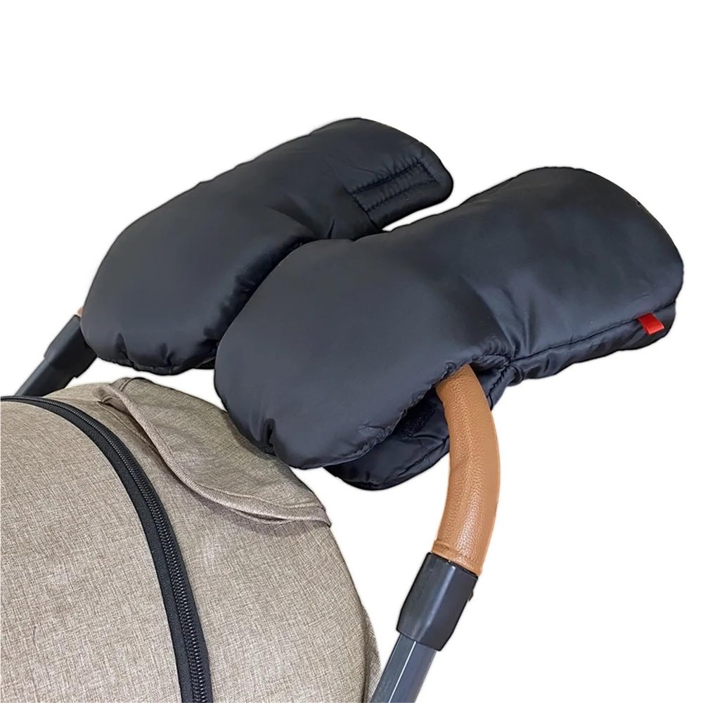1pair Waterproof Women Men Winter Stroller Gloves Hand Muff Warmers Pram Accessory