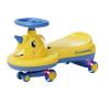 Twist car Ride on Wiggle Car Boys and Girls Swing Car Flashing Wheels, for Kids 3 Yrs and UP Indoor Outdoor Toys Ride on Toy(Yellow) view 1