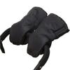 2pair Winter Baby Stroller Gloves Thickening Warm Universal Windproof Newborn Pram Glove Accessories(Black1) view 1