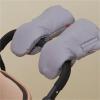 2pair Winter Baby Stroller Gloves Thickening Warm Universal Windproof Newborn Pram Glove Accessories(Black1) view 3