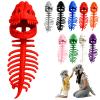2026 New Dinosaur Skeleton Costume, 3D Spinosaurus Skull Mask & Plush Spine, for Dress-Up Play (Red, 31 in) view 1