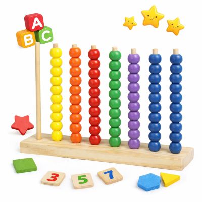 2026 Matching Stacking Puzzle Game, Color Stack Challenge Game, for 2 Players, Fast Challenge Ring Stack Puzzle for Family (Size-M)