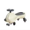 Twist car Wiggle Car Toddler Ride on Toys Silent Flashing Wheels Anti-Rollover Toy Set for Indoor Outdoor Play Ride on Toy(Beige) view 1