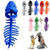2026 New Dinosaur Skeleton Costume, 3D Spinosaurus Skull Mask & Plush Spine, for Dress-Up Play (Blue, 31 in) view 1