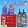 Video Walkie Talkies for Kids with Silicone Case, 2 Pack Rechargeable Long Range, Spider Toys for 3 4 5 6 7 8 Year Old Boys, for Camping Hiking Family Game, Birthday Gift Boys Girls Ages 3-8 view 2