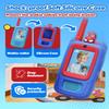 Video Walkie Talkies for Kids with Silicone Case, 2 Pack Rechargeable Long Range, Spider Toys for 3 4 5 6 7 8 Year Old Boys, for Camping Hiking Family Game, Birthday Gift Boys Girls Ages 3-8 view 3