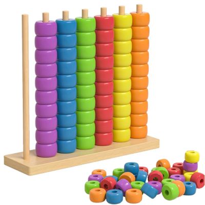 Color Stacking Challenge Game, Speed Matching Puzzle for Adults & Couples, Competitive Tabletop Strategy Game for Fun Gatherings (1PCS(Ring))