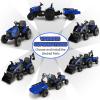 3-in-1 24V Kids Ride On Tractor with Excavator & Bulldozer Functions view 4