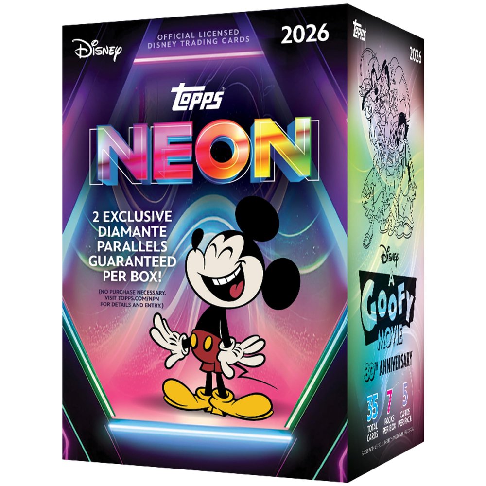 2026 Topps Disney Neon - Factory Sealed - Value Box