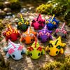 12PCS 3D Printed Axolotl Toy, Mini Articulated Fidget Animals, Cute Stress Relief Sensory Toys, Flexible Desk Decor, Small Gifts for Kids Adults view 1