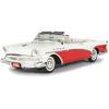 1957 Roadmaster Convertible Red 1/18 Diecast Model Car by Motormax 73152r view 1