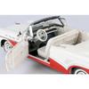 1957 Roadmaster Convertible Red 1/18 Diecast Model Car by Motormax 73152r view 3