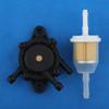 Fuel Pump with Filter for 311707 311777 312707 312777 313707 313777 Engine, Replacement Part view 1