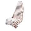 Sprints Athletic Running Towel, Full-Sized, Car Seat Cover - Performance Microfiber (Kaleidoscope Cream w/Snaps) view 1