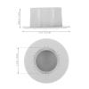 DECHOUS 2pcs Slide Screw Caps for s Playground Slide Fixing Accessory with 3cm Inner Diameter Replacement Play Set Attachments view 2