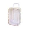 KNAUIGCT Minitrek Lightweight Miniature Trunk Suitcase for 18 Inch Dolls Clothes Pretend Play Travel Luggage with Multi-layer Storage view 1