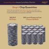 Pick Your Chips | Monte Carlo Poker Chip Set in Case | 13.5-gram Heavy Clay Composite Set | Custom Build Your Casino Chips for Tournament or Cash Game, Texas Holdem or Blackjack (500-count Aluminum) view 3