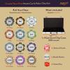 Pick Your Chips | Monte Carlo Poker Chip Set in Case | 13.5-gram Heavy Clay Composite Set | Custom Build Your Casino Chips for Tournament or Cash Game, Texas Holdem or Blackjack (300-count Aluminum) view 2