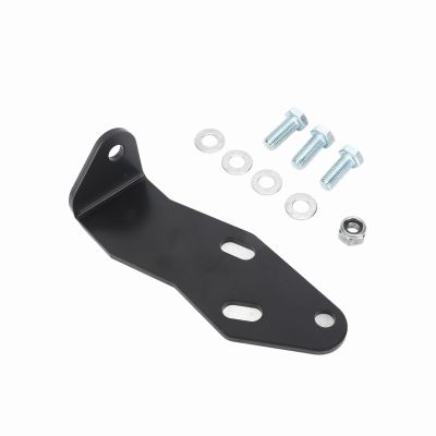 Zerodis Black Powder Coated Low Profile Transmission Torsion Bracket Model Animal Figures Robots Torsion Bracket Steel Replacement for B16 B18 B Series Engine Perfect for Engine Bay
