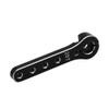 Aluminum Alloy 25T Steering Servo Arm Horn Special Designed For 30-100CC Balsa Airplanes(Black) view 4