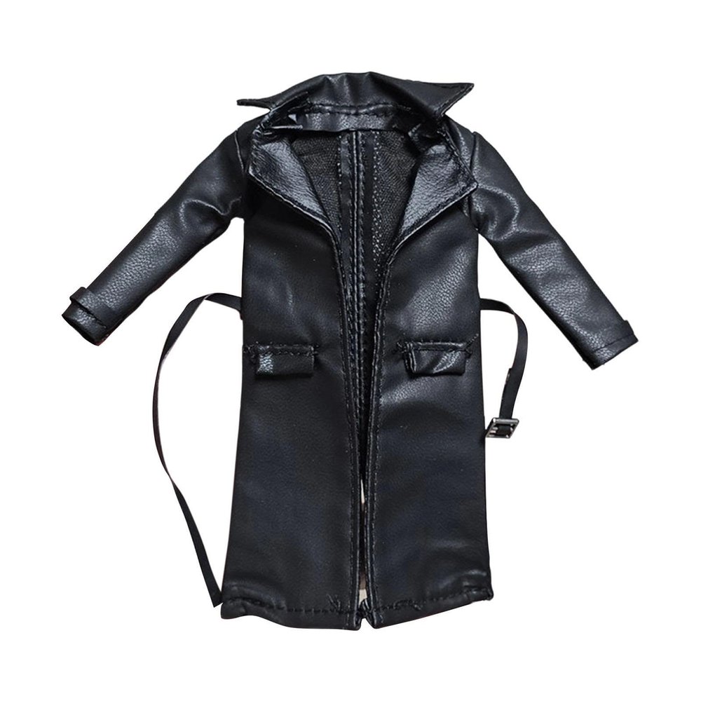 LeeQinersw 1:12 Action Figure Clothing Trench Coat Cosplay Role Play Body Outfit Fashion Men Women Windbreaker for 6-inch Men and Women