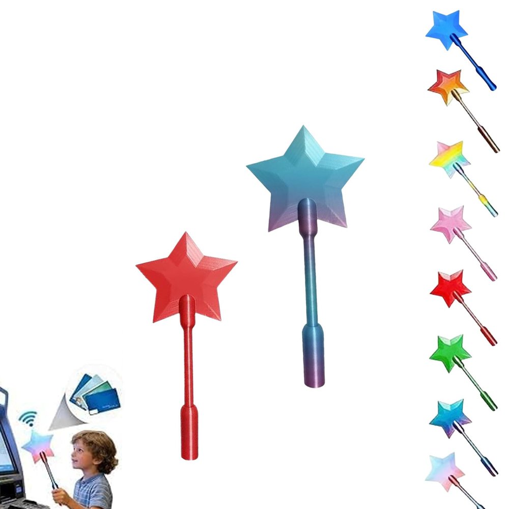 Fairy Pay Wand, Tap to Pay Wand, Magic Fairy Credit Card Holder, for Easy Checkout Suitable Scenarios for Card Payment (#24)