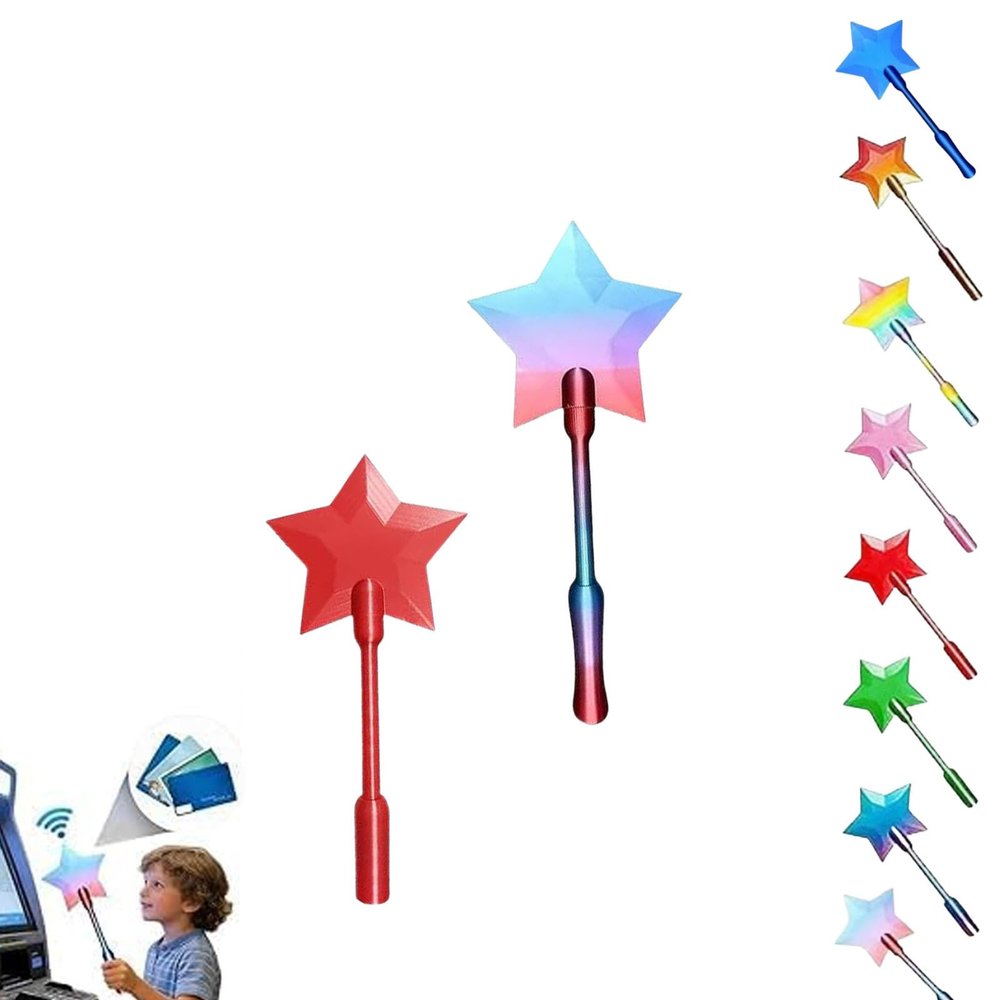 Fairy Pay Wand, Tap to Pay Wand, Magic Fairy Credit Card Holder, for Easy Checkout Suitable Scenarios for Card Payment (#25)