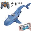 2.4G RC Shark & Python with Camera for PoolAPP Controlled RC Boat with Double ScrewUnderwater Remote Control for Adults view 1