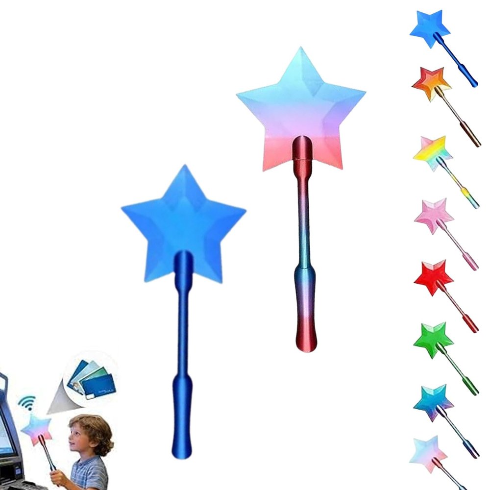 Fairy Pay Wand, Tap to Pay Wand, Magic Fairy Credit Card Holder, for Easy Checkout Suitable Scenarios for Card Payment (#7)