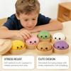 Moiegouct Pink Dumpling Squishies with Box,New Mystery Squishys Dumplings Stress Relief Balls Fidget Sensory Toy,Bao Bun with Food Steamer Stretchy Desk Squeeze Toys view 3