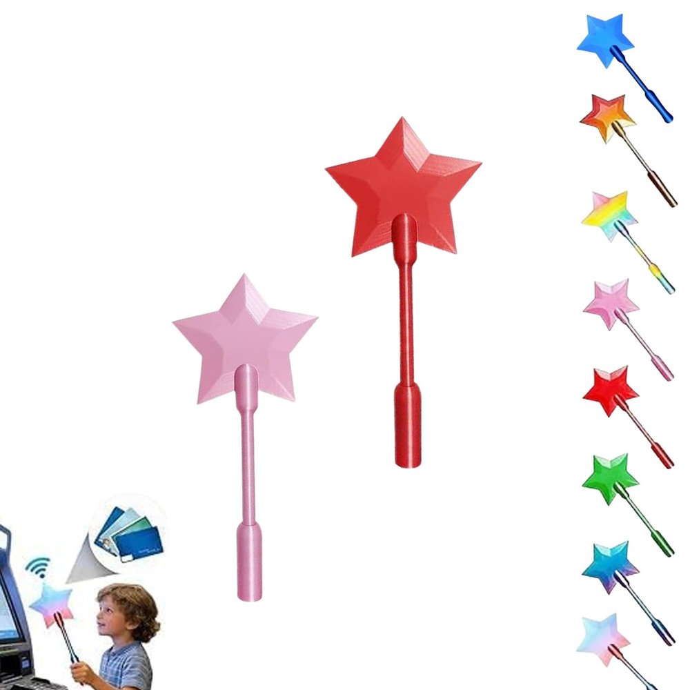 Fairy Pay Wand, Tap to Pay Wand, Magic Fairy Credit Card Holder, for Easy Checkout Suitable Scenarios for Card Payment (#19)