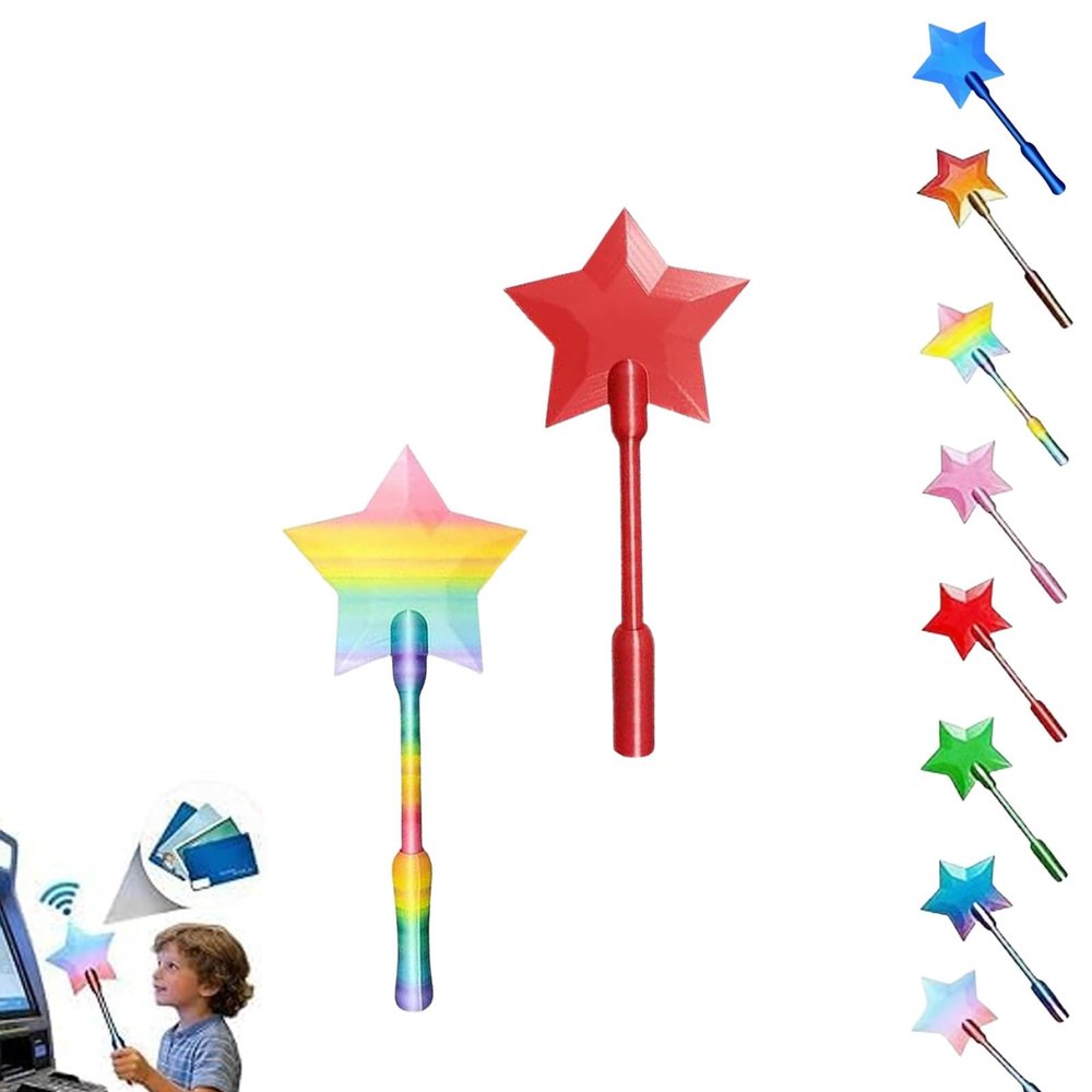 Fairy Pay Wand, Tap to Pay Wand, Magic Fairy Credit Card Holder, for Easy Checkout Suitable Scenarios for Card Payment (#15)