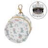 WIFIU Crocodile Umbrella Rainbow Cloud Baby Pacifier Holder Case with Clip Portable Pacifier Storage Organizer Round Container Pouch Box Fits Diaper Bag Stroller Purse view 2