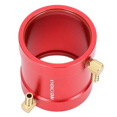 Alomejor RC Water Cooling Jacket, Aluminum Alloy with Copper Tube Cooling System for High Performance Remote Controlled Boat Motors (40MM)