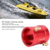 Alomejor RC Water Cooling Jacket, Aluminum Alloy with Copper Tube Cooling System for High Performance Remote Controlled Boat Motors (40MM) view 4