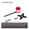 Brushless Motor C20 1908 2050KV 3.0mm RC Outrunner Motor Replacement Parts for RC Airplane Fixed Wing Multirotor FPV Racing Drone (MM1908A P1) view 4