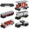 6IN1 City Train Building Block Set, Freight Car Train for Teens and Adults view 1