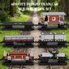6IN1 City Train Building Block Set, Freight Car Train for Teens and Adults view 3
