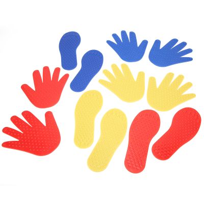 BTSEURY Hands and Feet Play Mat, Exercise Coordination Toy for Kids and Adults, With 3 Pairs of Hands and Feet Game, for Indoor Outdoor Play Above 1 Year Old
