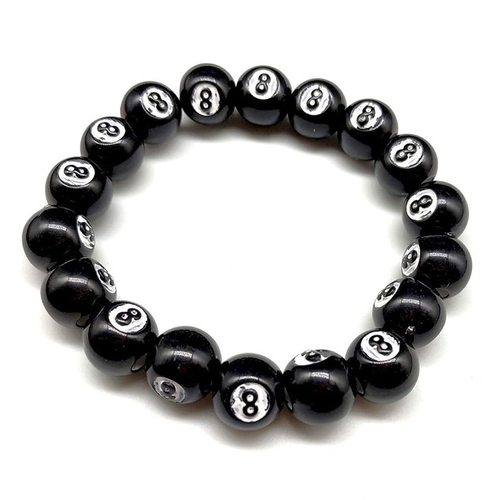 Bottone Fashion Colorful Acrylic Stretch Lucky Dice Beads Jewerly All-Match for Unisex Women Men Dice Cup Game