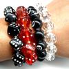 Bottone Fashion Colorful Acrylic Stretch Lucky Dice Beads Jewerly All-Match for Unisex Women Men Dice Cup Game view 2