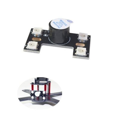 5V WS2812B Tail Light with Loud Buzzer Dual Modes Compatible with F3 F4 F7 Flight Controller Racing Freestyle Drones(2 Pieces)