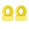 4 Rubber Inserts for Tires Compatible with 56-58 Mm X 24 Mm 1 0" Size(Yellow) view 1