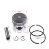 EDAthBzE B45 Piston kit 40mm fits B45 RC45 BP45 GP450 DYB454 weedeater Brush Cutter Cylinder Piston Rings pin Clips Assembly view 4