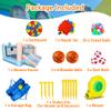 Inflatable Bounce House,8-in-1 Large Bouncy Castle with Slide,Basketball Hoop,Dart Game, Heavy Duty Indoor Outdoor Blow Up Jump House for Kids Backyard Birthday Party with Blower&Complete Accessories view 3