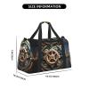 Cool Steampunk Gears It is a Hand-held Crossbody Travel Bag with Large Capacity and Multi-Functions, a Must-Have for Outdoor Travel view 4