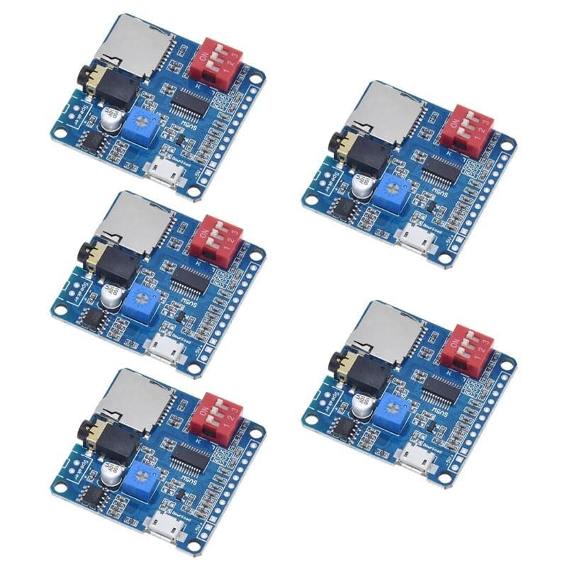 5Pcs Voice Playback MP3 Trigger Player SD/TF Card