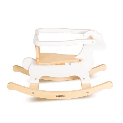 Zooline Baby Rocking Horse Wooden Ride Toys Girl Boy Rocker Sheep Gifts